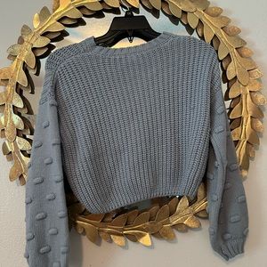 Blue/grey sweater